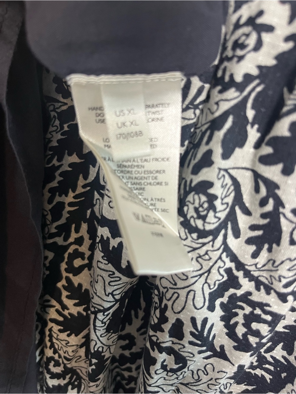 Anthropologie x Maeve Marya black white cotton maxi dress sz XL EUC - Picture 10 of 11